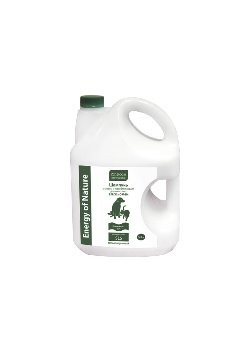 ШАМПУНЬ С МЕДОМ И МАСЛОМ МИНДАЛЯ 5 л. Концентрат 1:4